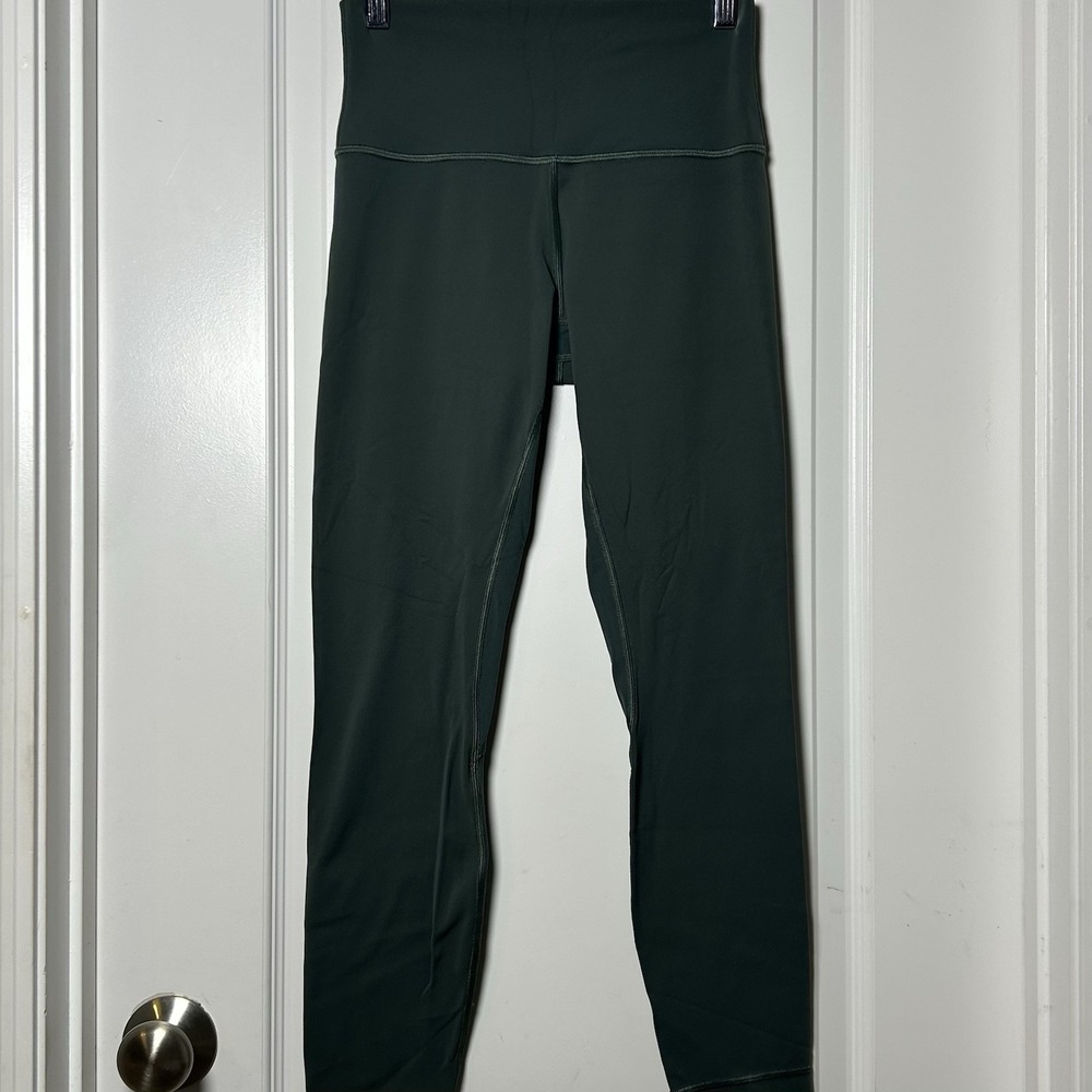 Lululemon Rainforest Green Low Impact Yoga Align High-Rise Pant 25" Tights